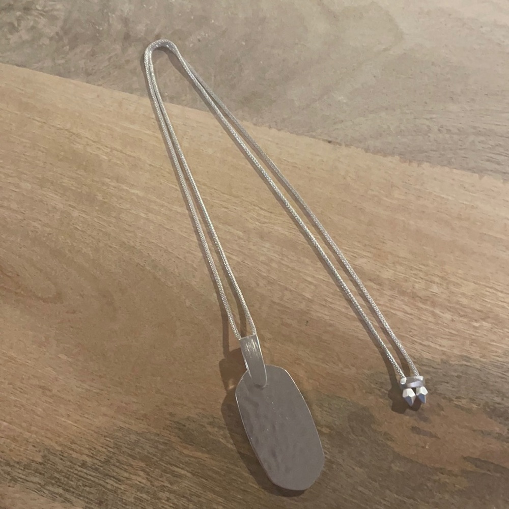 Kendra Scott Silver Inez Necklace